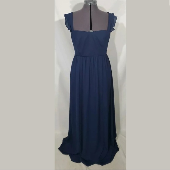 NWT Show Me Your Mumu June Maxi Dress Navy Sz XL - Picture 2 of 8